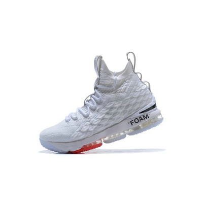 Nike Lebron 15 Foam Blanche Senebasketshop