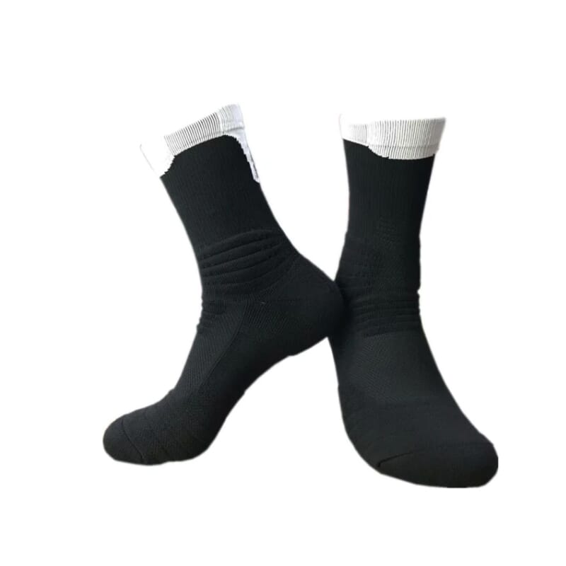 chaussettes de basket noir
