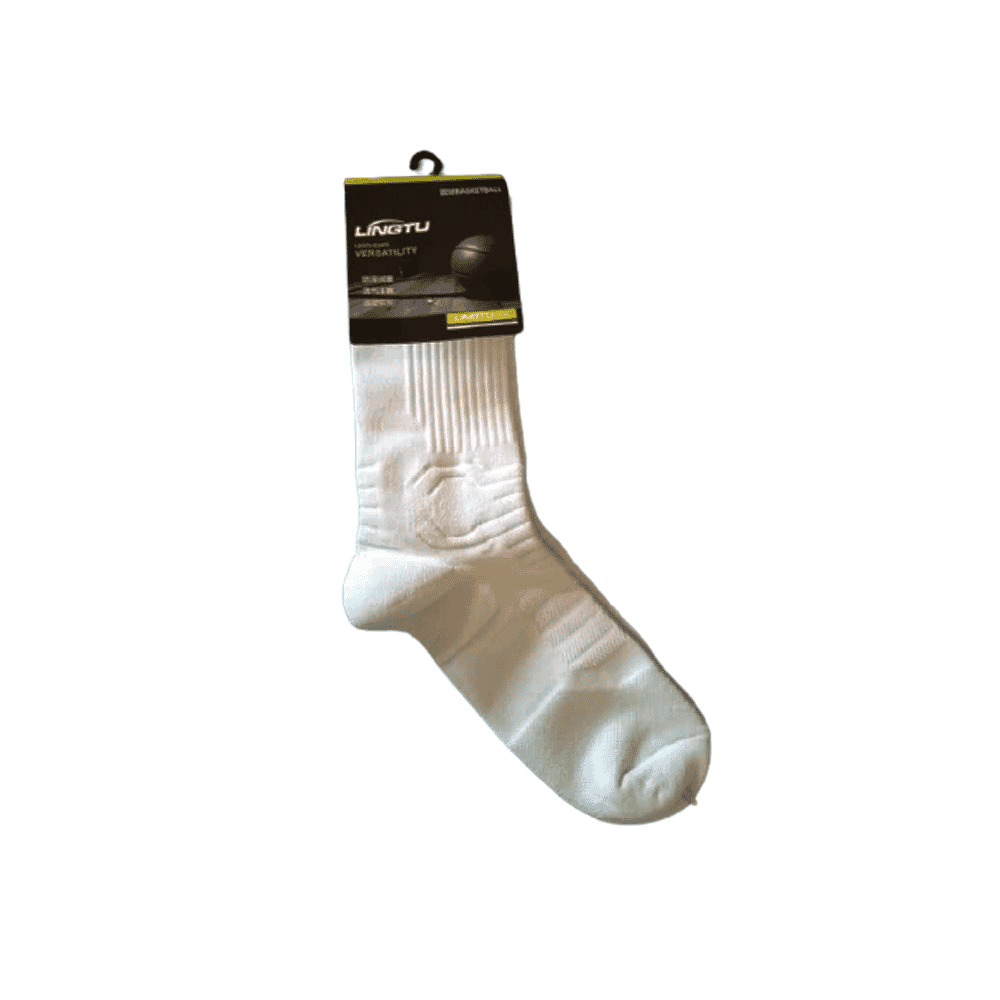 Chaussettes de basketball Tout Blanc