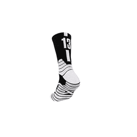 Chaussettes de basketball Noir Blanc 13