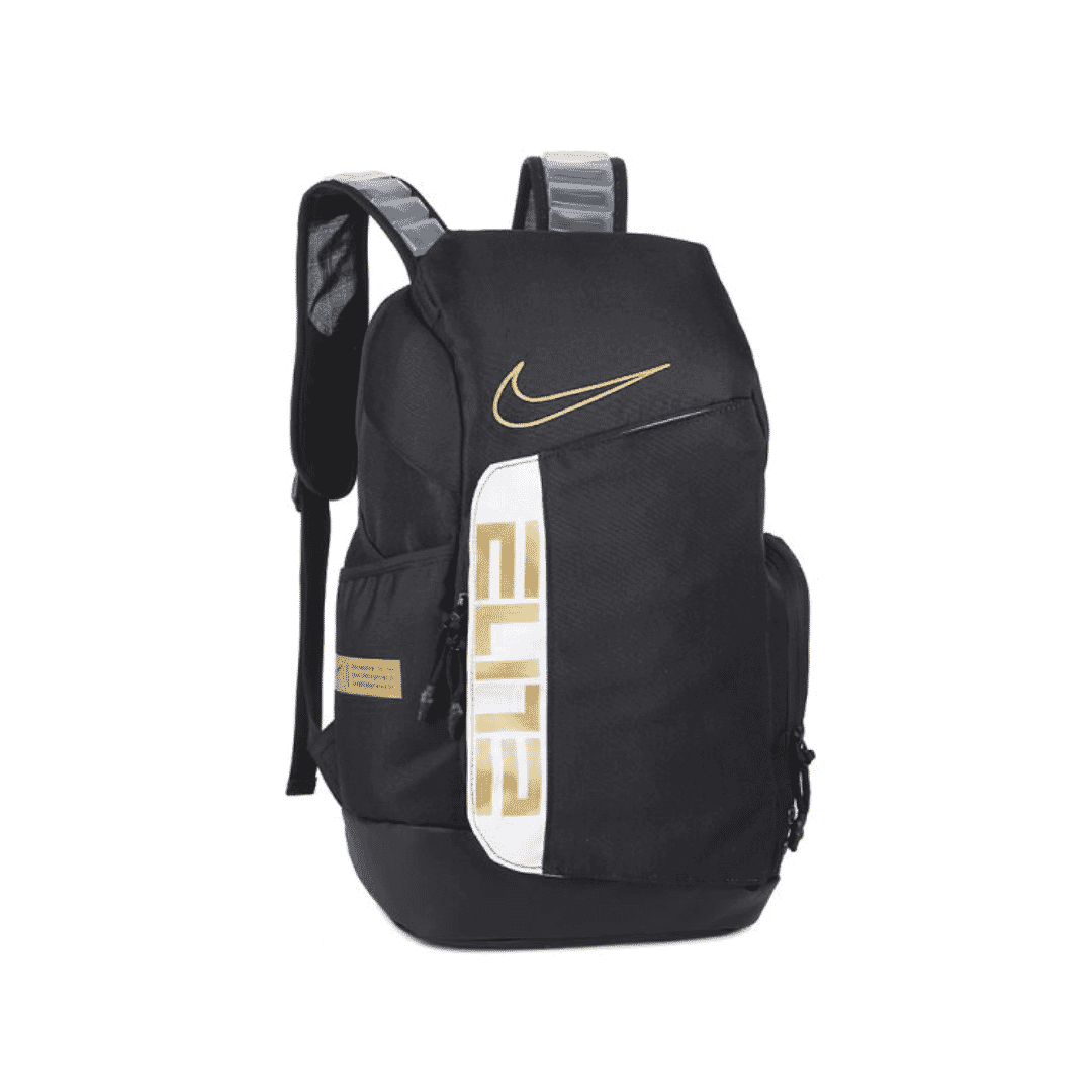 Nike Hoops Elite Pro Basketball noir doré